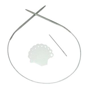 120cm三燕牌环形针打毛毯不锈钢毛衣编织工具毛线针手工循环棒针