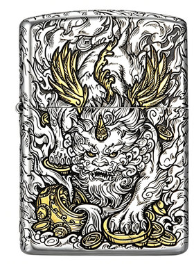 zippo打火机芝宝正版煤油防风