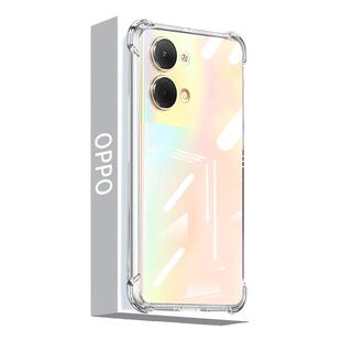 适用OPPOReno9手机壳透明Reno9Pro新款Reno8防摔7se保护套6超薄硅胶软壳5k男女高端外壳个性简约镜头全包Pro+