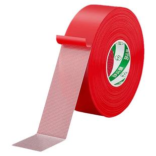 贴春联无痕双面胶对联专用胶带不留痕多功能红色布基胶布高粘度强