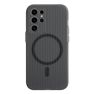 适用于三星S25Ultra手机壳Galaxy S25Ultra瓦楞冰雾保护套SM一S9380内置磁吸s25u全包uitra防摔ultar透明新款