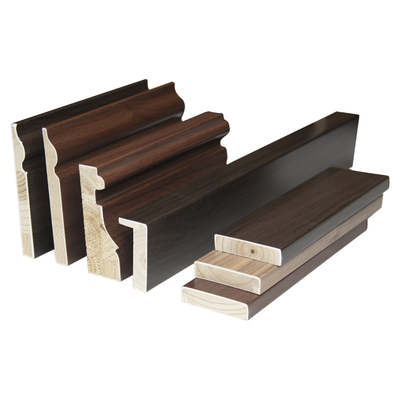 新中式免漆黑胡桃红樱桃实木线条