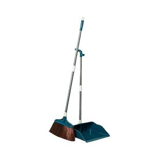 扫把簸箕套装教室扫地笤帚单个软毛不锈钢塑料扫帚家用不粘头发