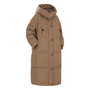 【王一博同款】鸭鸭官方长款男女25新款情侣款保暖极寒加厚羽绒服