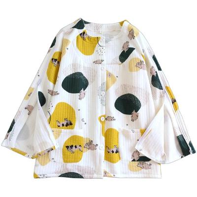 PICC置管护理服双向拉链一拉即开