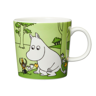【新品】Arabia奥碧雅moomin姆明80周年陶瓷马克杯水杯生日礼物