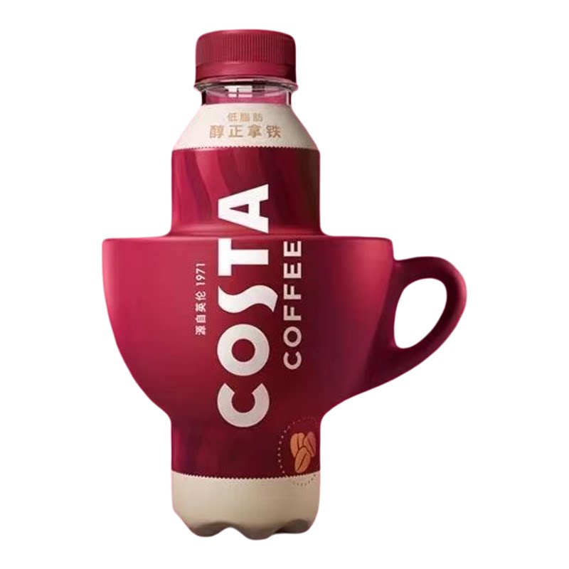 可口可乐Costa美式金妃拿铁300ml*15瓶整箱纯粹咖啡饮料低脂低糖