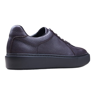 唐纬思男款德训鞋2025秋冬款新高端鹿皮男鞋厚底增高真皮休闲板鞋