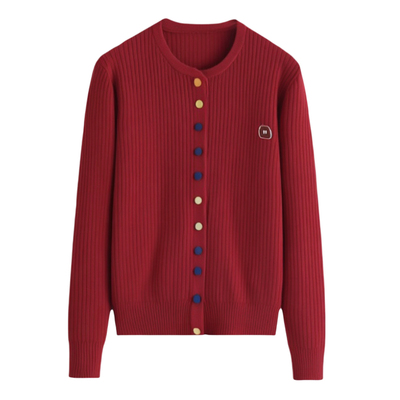 针织开衫女秋冬衫上衣洋气宽松