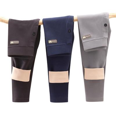 棉奇熊男童保暖裤加绒秋裤