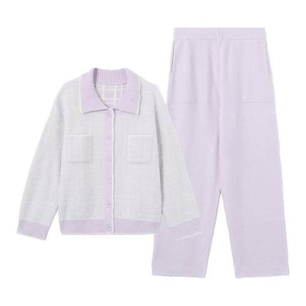 安莉芳女士家居服套装小香风可外