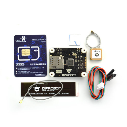 Gravity：I2C & UART BC20 NB-IoT & GNSS通信模块