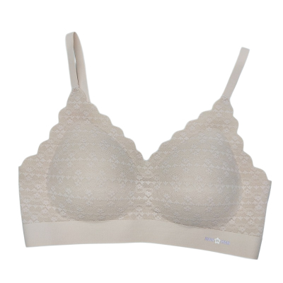 水晶伴侣蕾丝无痕无钢圈运动内衣