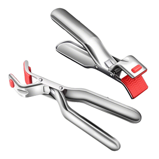 不锈钢取碗夹防滑蒸菜夹子厨房用防烫夹碗夹盘子神器夹菜钳提盘器