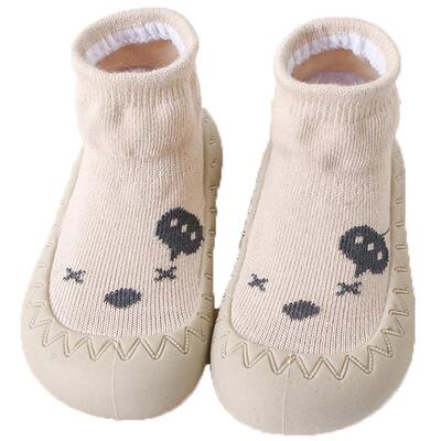 宝宝鞋袜护脚胶底防滑软底学步鞋