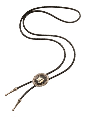 复古和平鸽西部风男女波洛领带