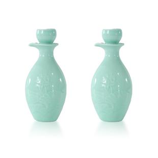 资阳特产宝莲巧荷小瓶纯粮食浓香型白酒52度150ml瓶装 可做分酒器