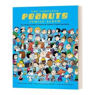 英文原版 The Complete Peanuts Family Album 花生漫画角色指南 史努比 英文版 进口英语原版书籍
