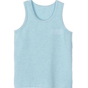 久岁伴儿童背心男夏季薄款男童打底宝宝无袖背心汗衫上衣大童内衣