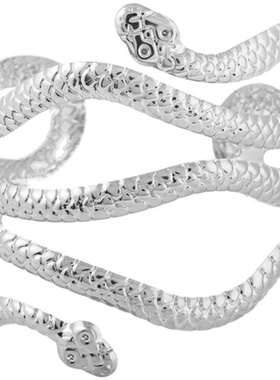 埃及复古风蛇形臂环女