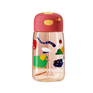 baoais儿童水杯配件吸管盖子杯盖PPSU儿童鸭嘴水杯盖tritan配件