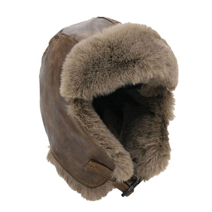 复古冬季皮质雷锋帽加厚毛绒防寒滑雪帽骑行防风东北保暖护耳帽潮