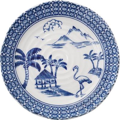 美浓烧南国小纹8.5英寸深盘