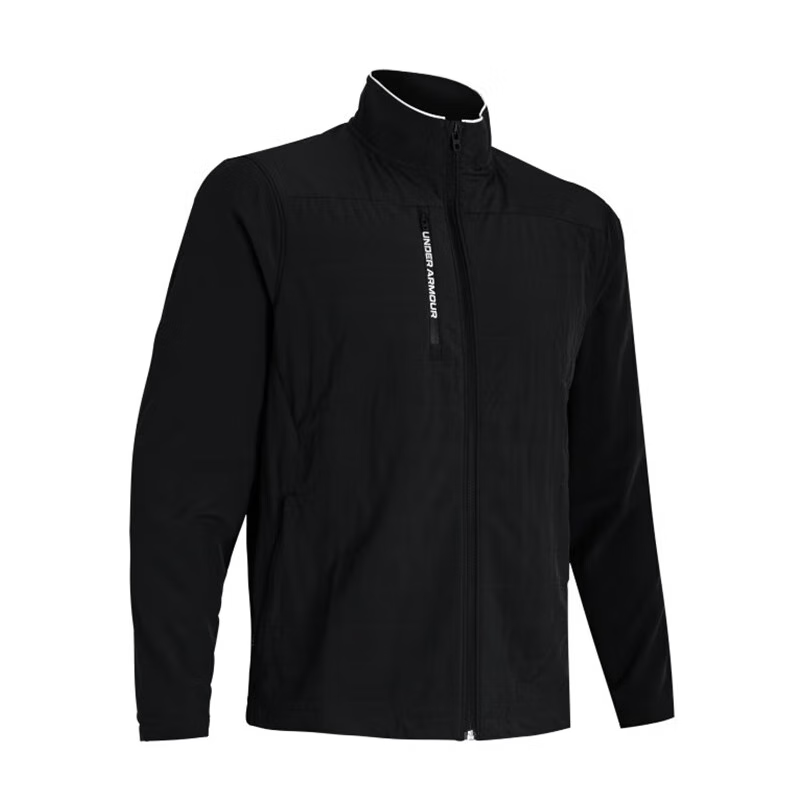 安德玛UA男士外套秋冬Storm Revo健身训练高尔夫运动夹克1379721