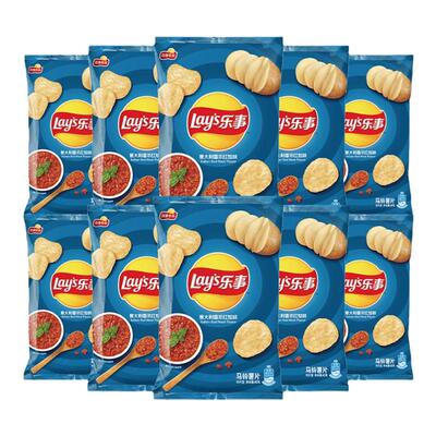 Lay's/乐事 薯片 意大利香浓红烩味 40g*10包