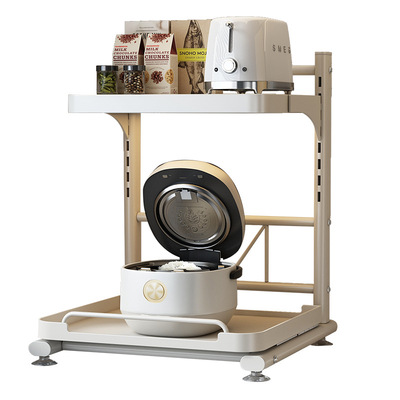 抽拉式电饭煲置物架子厨房