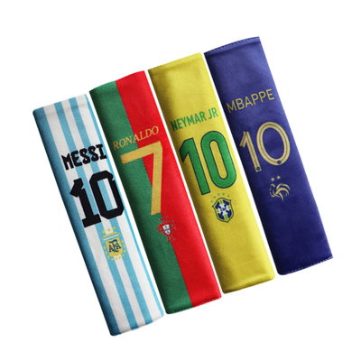 加厚四季用足球logo安全带护肩套