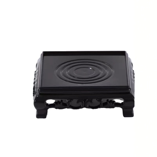 正方形塑料底座客厅花盆托盘鱼缸奇石花盆底座托盘花盘底座