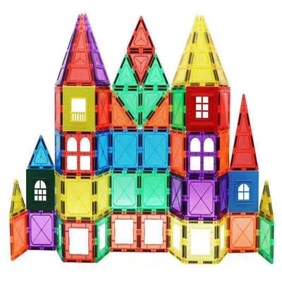 彩窗磁力片散片补充装小车摩天轮