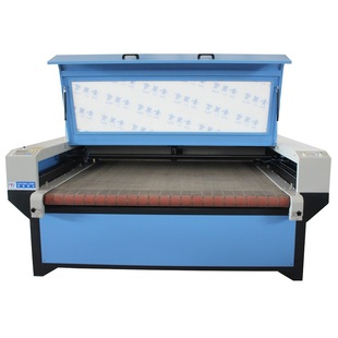 瀚通自动送料激光裁剪机 布料皮革激光切割机 毛绒玩具激光下料机
