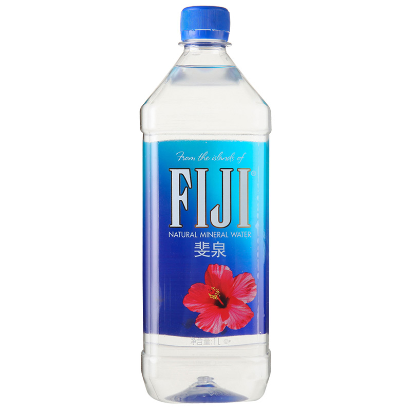 fiji斐济矿泉水天然斐泉水自流水斐济1L*12瓶整箱正品进口饮用水