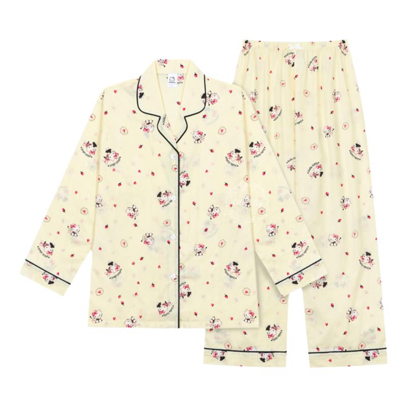 hellokitty女纯棉卡通睡衣睡裙