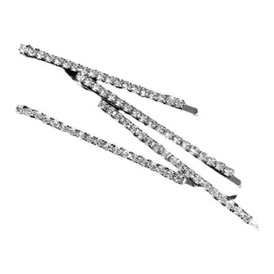 jennie同款水钻发夹一字夹发饰女