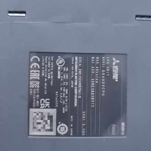 【议价-可维修】 MITSUBISHI Q06UDVCPU /均有货