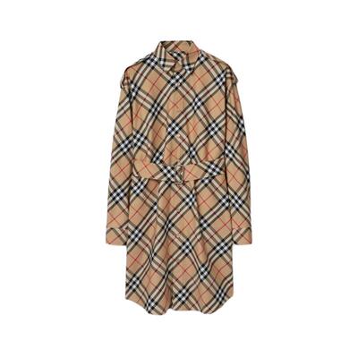格纹连衣裙七夕臻选BURBERRY