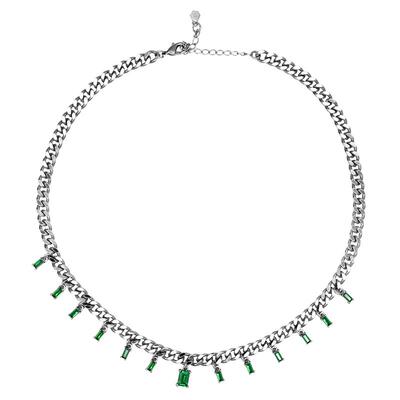 埃斯意choose绿宝石轻奢小众款女