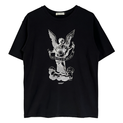 UC古着天使印花短袖T恤