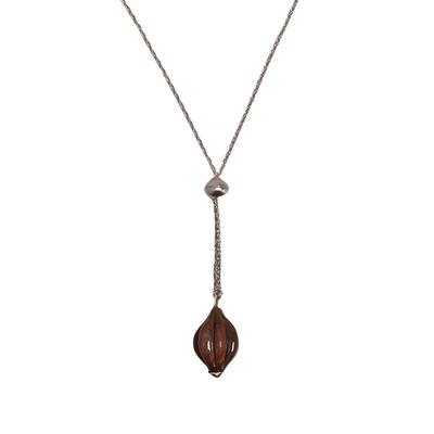 FOUNDRYBOUNDARY石榴珠项链红