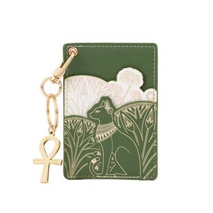 大英博物馆安德森猫印花多功能卡包钥匙扣挂件生日礼物女生实用