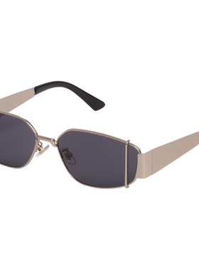 VNTG墨镜多边形金属框架时髦前卫ins风防紫外线显脸小太阳眼镜