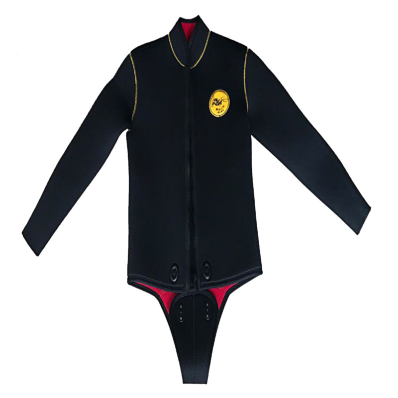 潜水服男防寒深潜7mm拉链加厚保暖衣服水鬼冬泳服渔民服湿式分体