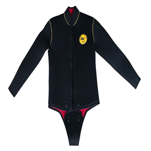 潜水服男防寒深潜7mm拉链加厚保暖衣服水鬼冬泳服渔民服湿式分体