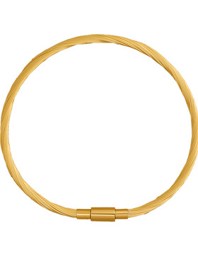 【可穿黄金】金色钢丝绳