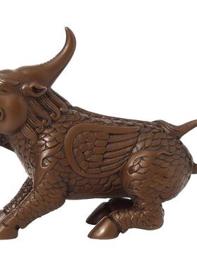 獬豸独角兽麒麟办公桌文房镇纸