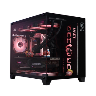 MSI/微星无显卡海景房电脑主机amd9800X3D/7800X3D/9700X/9600X台式DIY组装整机准系统三角洲可搭5060Ti/5070