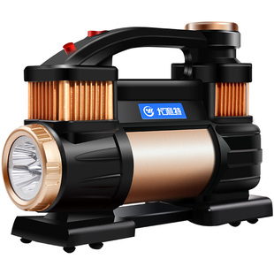 尤利特双缸高压车载充气泵大功率MPV轿车SUV汽车用轮胎电动打气泵